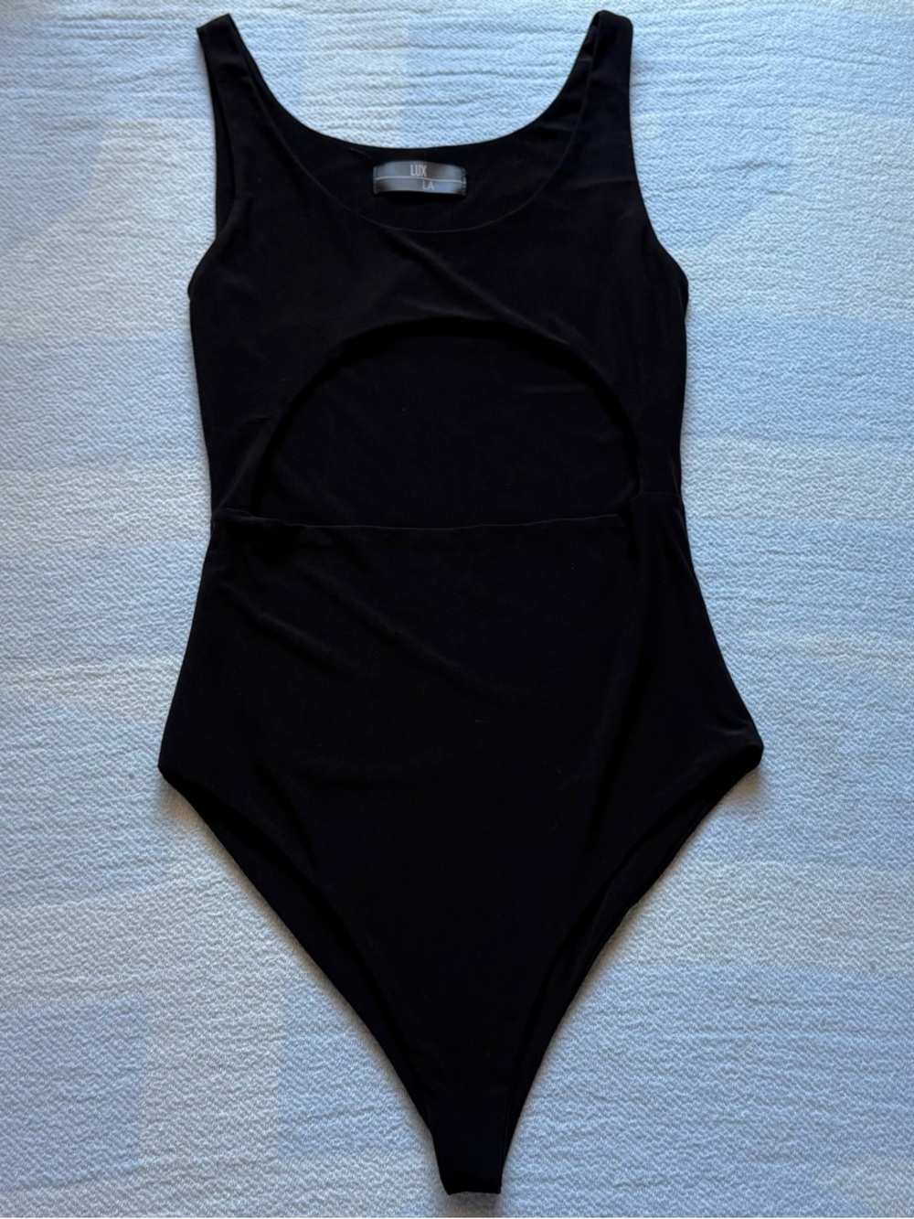Lux LA Cut Out Bodysuit Forever 21 NWOT